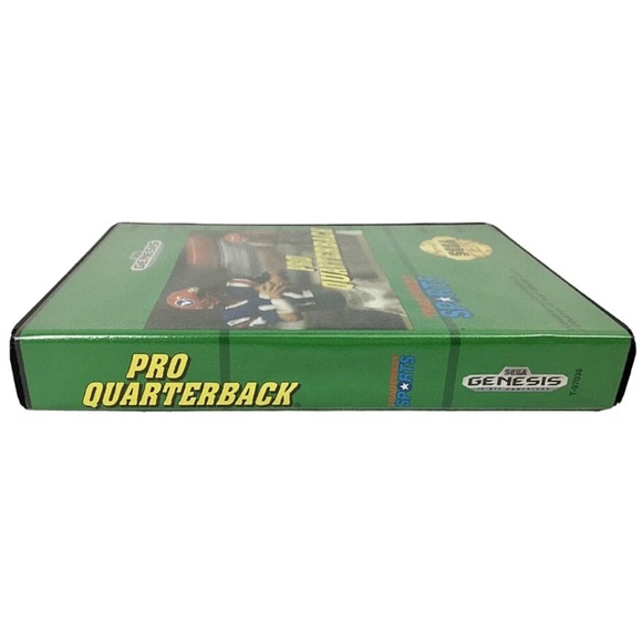 Pro Quarterback Sega Genesis 1992 Football Video Game TESTED COMPLETE CIB - Picture 14 of 15